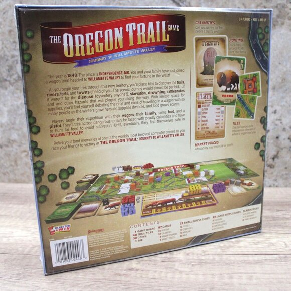 The Oregon Trail Board Game: Journey to Willamette Valley Family & Friends NEW - Picture 3 of 5
